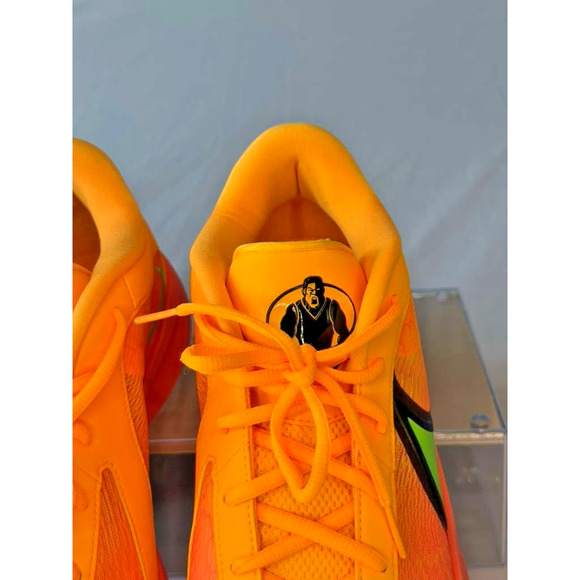 Nike Giannis Immortality 3 Basketball Shoes Vibrant Orange/Green Men\'s Size 9.5 main image 9